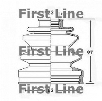 FIRST LINE fcb2288 -  Пыльник, приводной вал